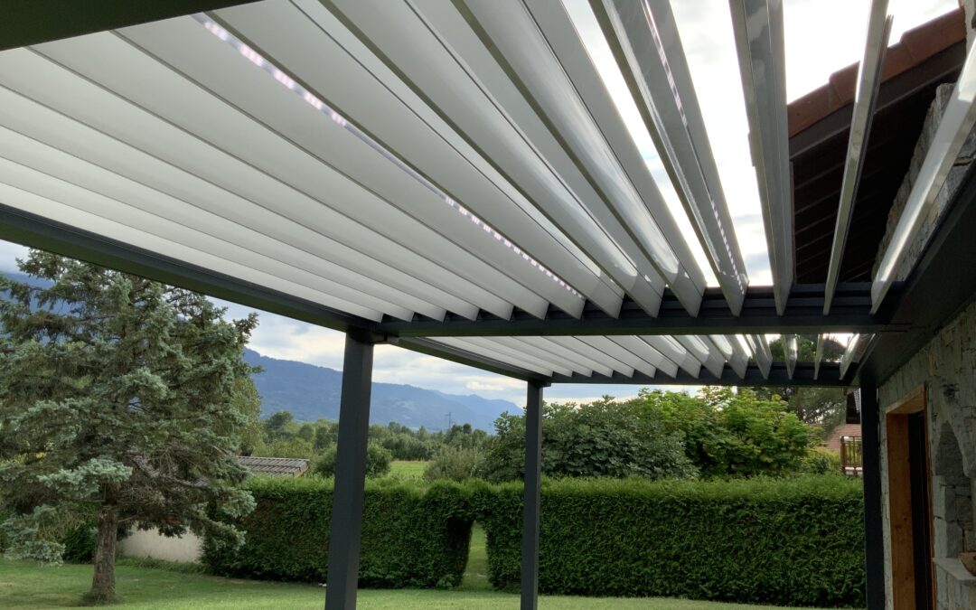 Remise exceptionnelle  de 20% sur l’achat d’une pergola entre le 13 septembre et le 10 octobre 2024 (foire de savoie 2024).